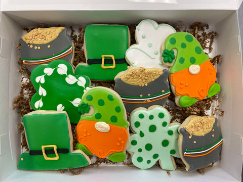 Pot of Gold Sugar Cookie Box w/Bow In-store Pickup